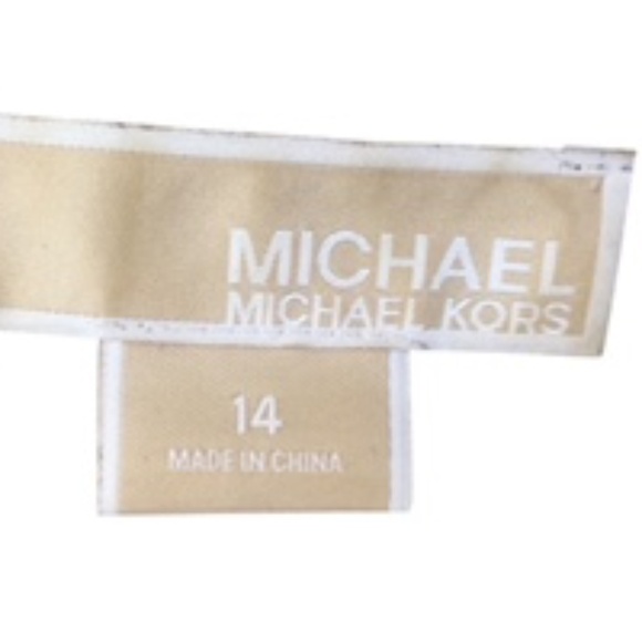 MICHAEL Michael Kors Lightweight Drawstring Tabbed Sleeve Safari Jacket Size 14 - Picture 7 of 8